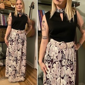 Vintage Handmade Maxi Dress
